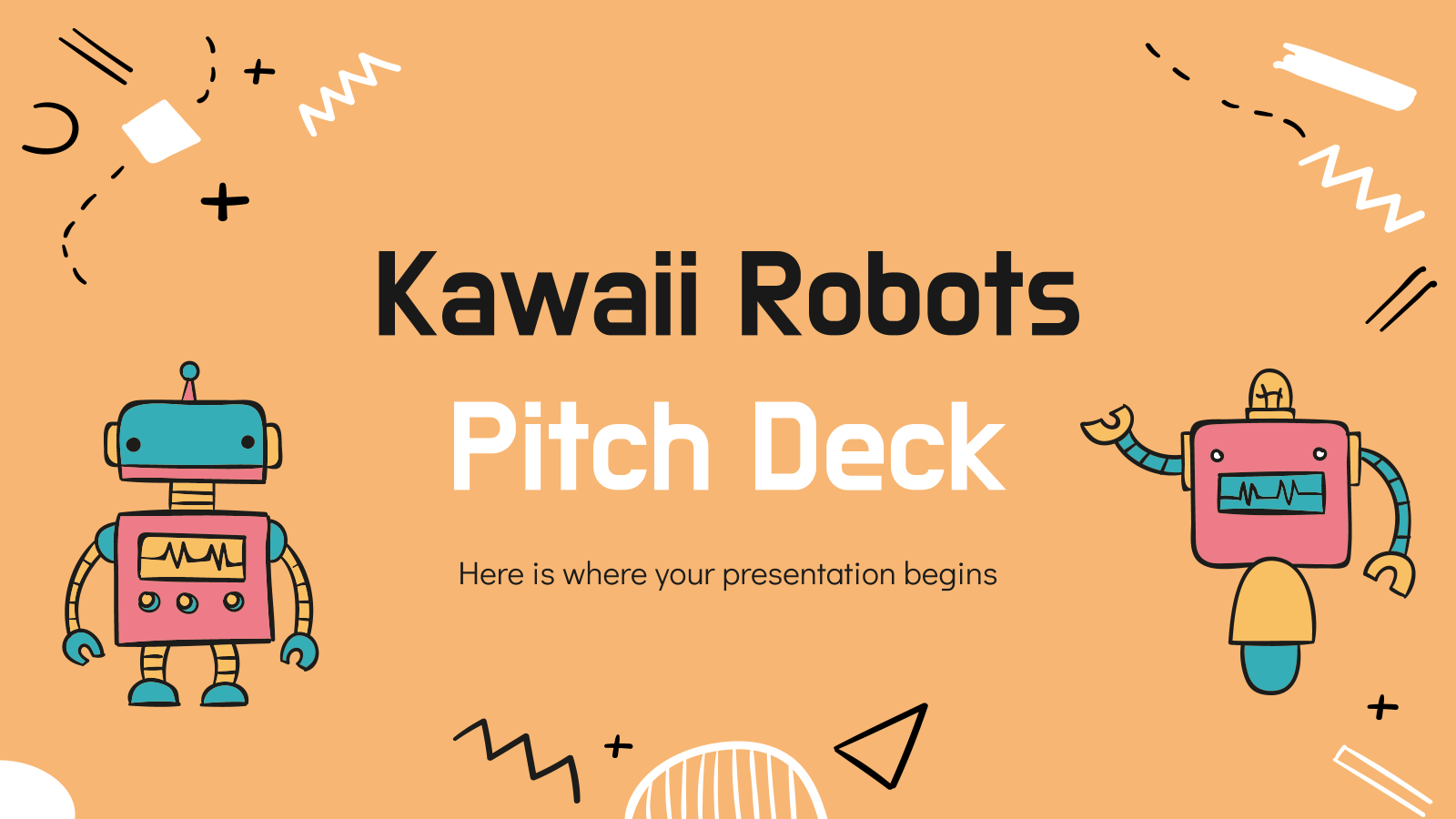 Kawaii Robots Pitch Deck 